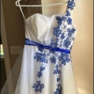 Beautiful dress worn a couple hours